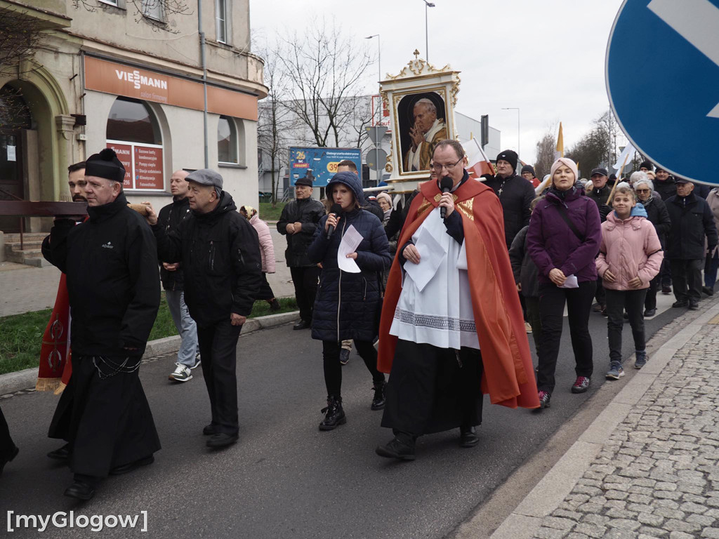 Droga krzyżowa ulicami Głogowa
