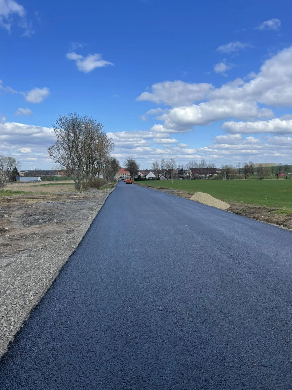 Trwa budowa drogi Nielubia-Bukwica