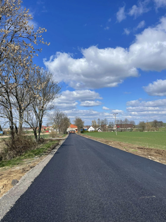 Trwa budowa drogi Nielubia-Bukwica