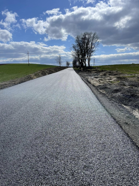 Trwa budowa drogi Nielubia-Bukwica