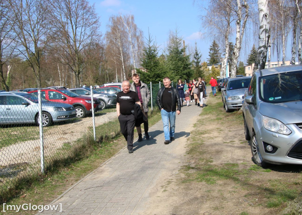 Tłumy spacerowiczów w Sławie