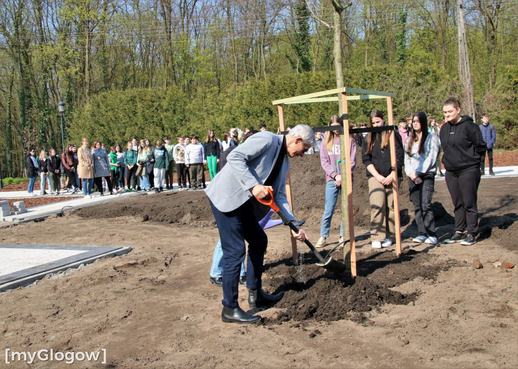 Sadzili dęby na pl. Pamięci Narodowej