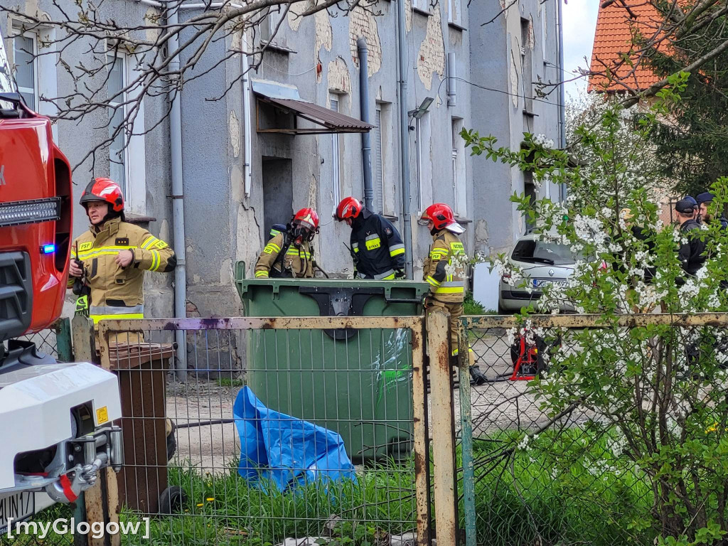 Zadymienie na Akcjowej