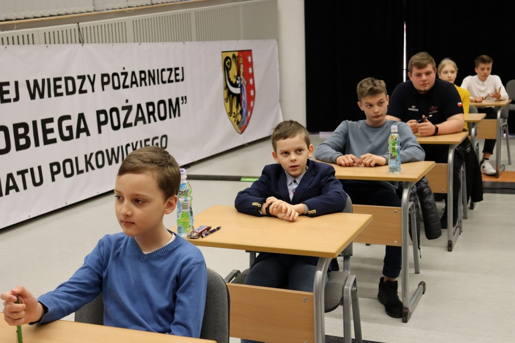 Powiatowe elimincje Turnieju wiedzy pożarniczej
