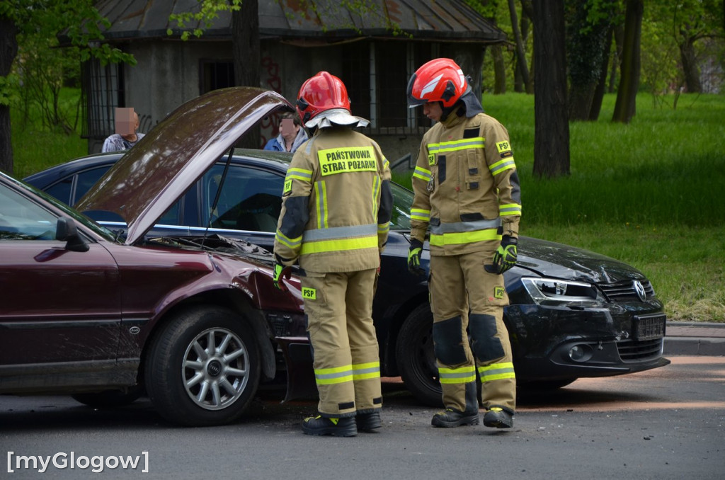 Kolizja na rondzie Konstytucji 3 Maja