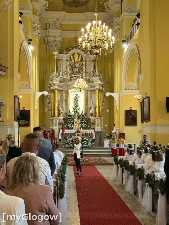 Pierwsza Komunia Św. w parafii pw. św. Mikołaja