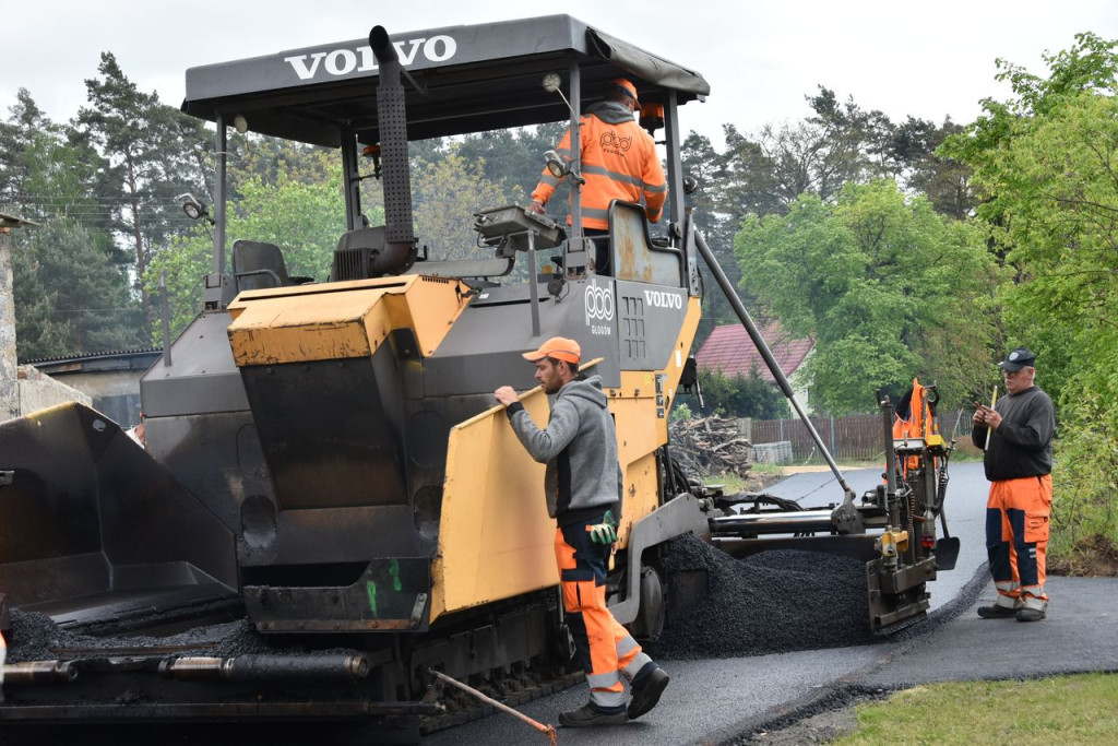 770 metrów asfaltu na odcinku w Kulowie