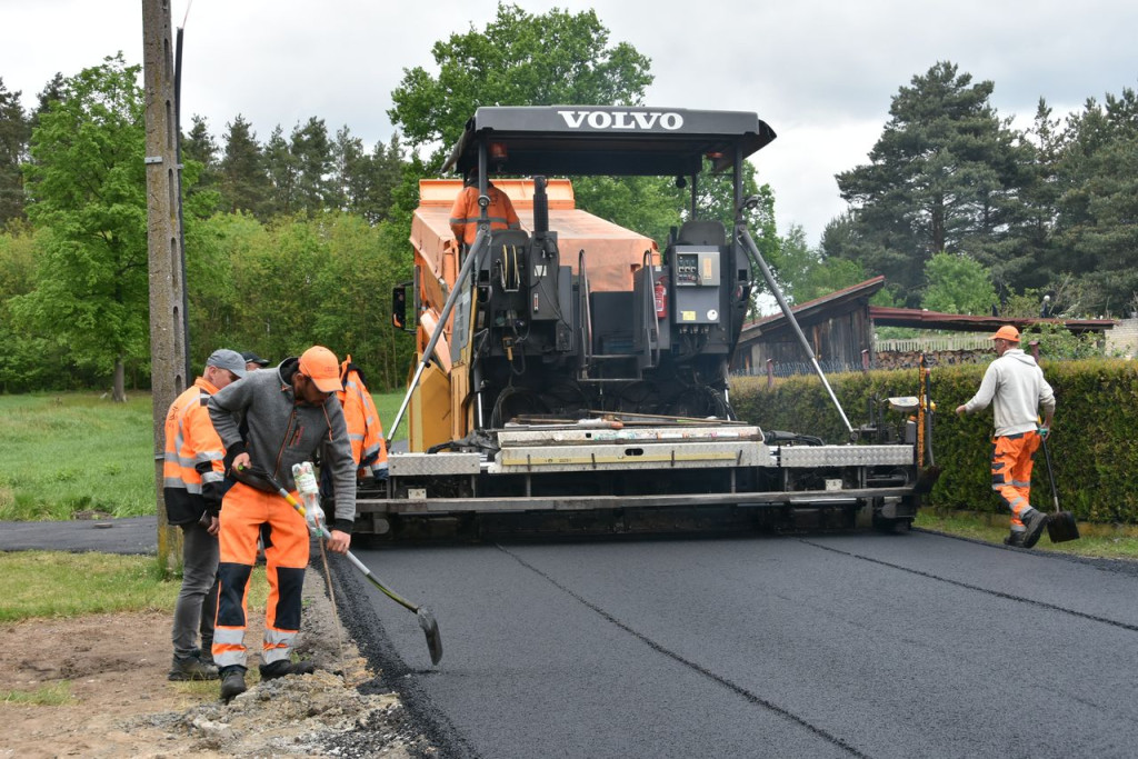 770 metrów asfaltu na odcinku w Kulowie