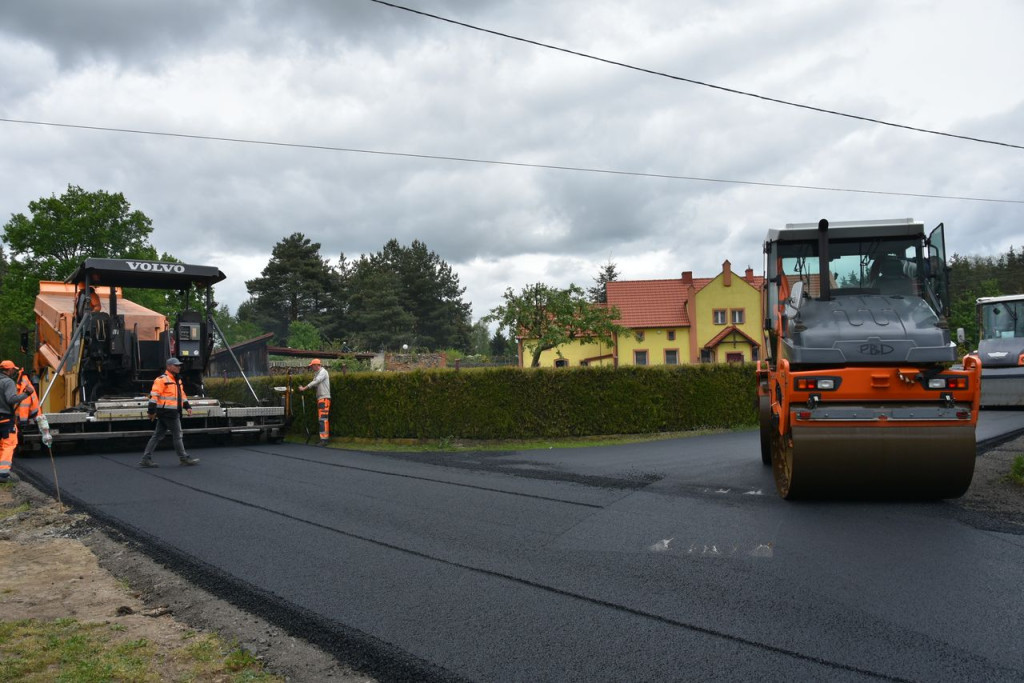 770 metrów asfaltu na odcinku w Kulowie
