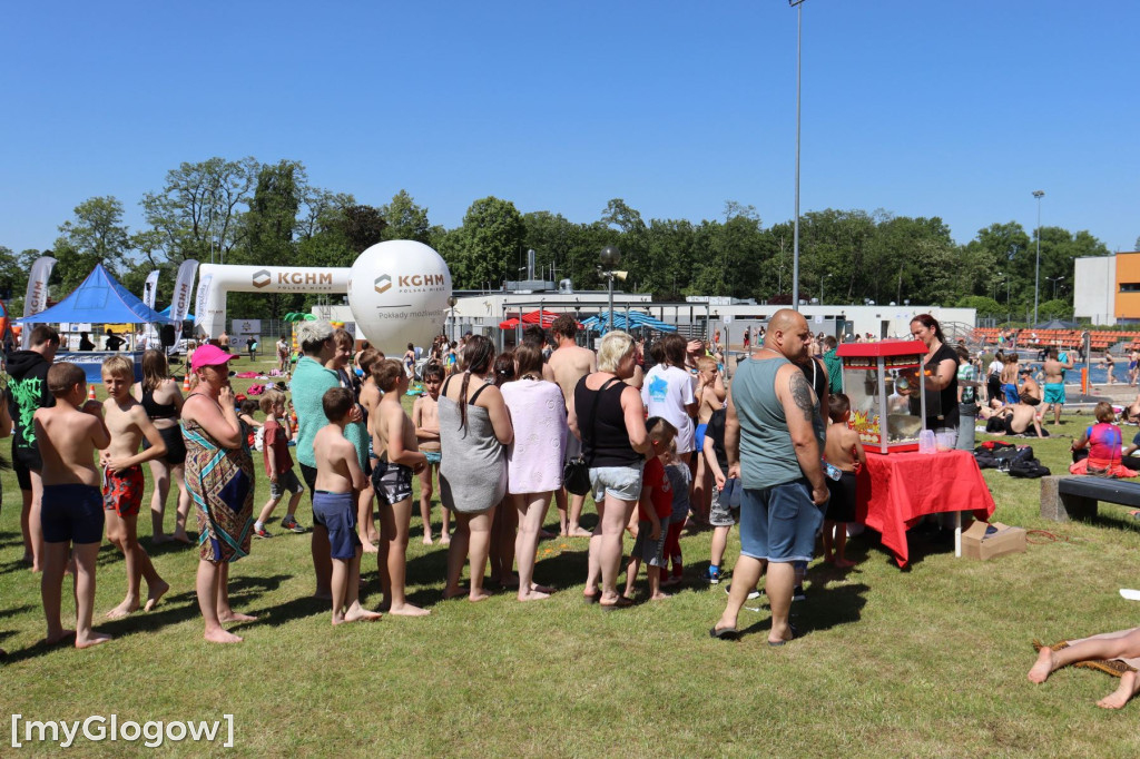 Głogów bawił się na pływalni w Dzień Dziecka