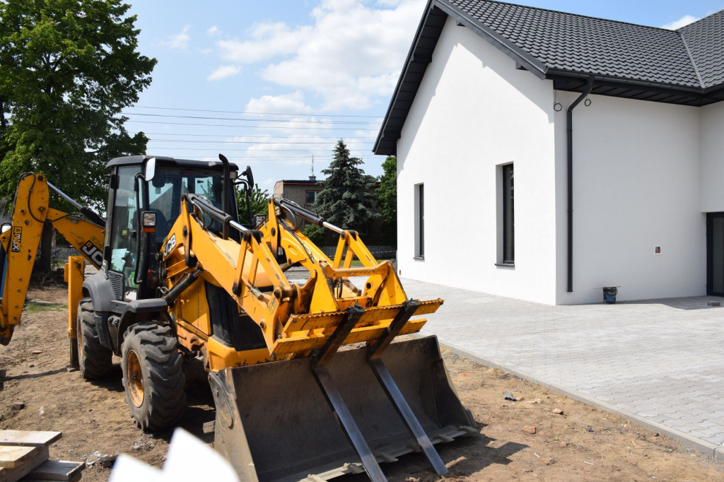 Zaglądamy na budowę remizy OSP w Serbach