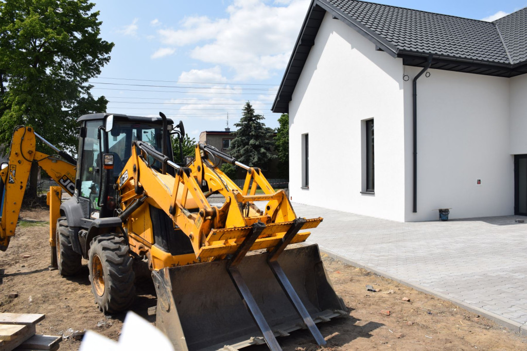 Zaglądamy na budowę remizy OSP w Serbach