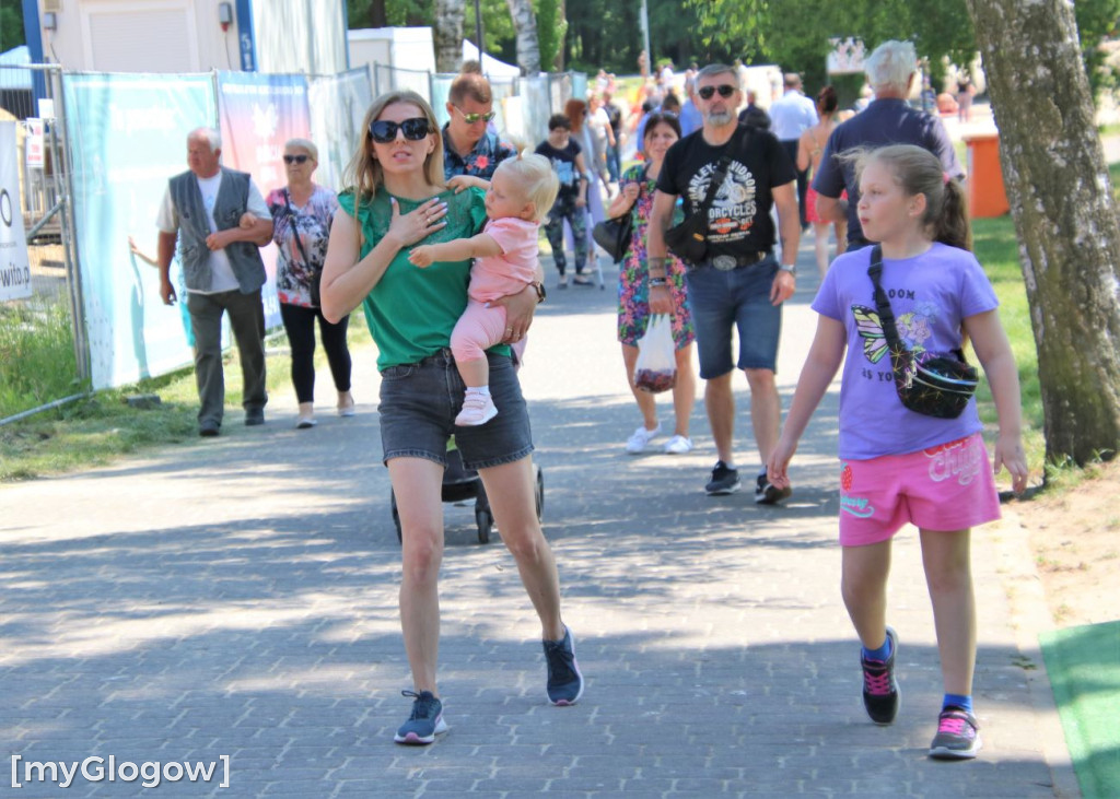 Słońce przyciągnęło tłumy na Sławska plażę