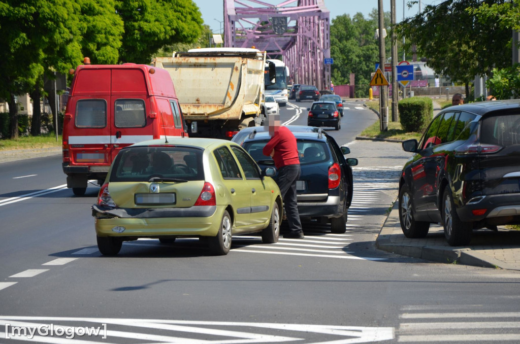 Chciał podziękować, wyszedł karambol w Głogowie