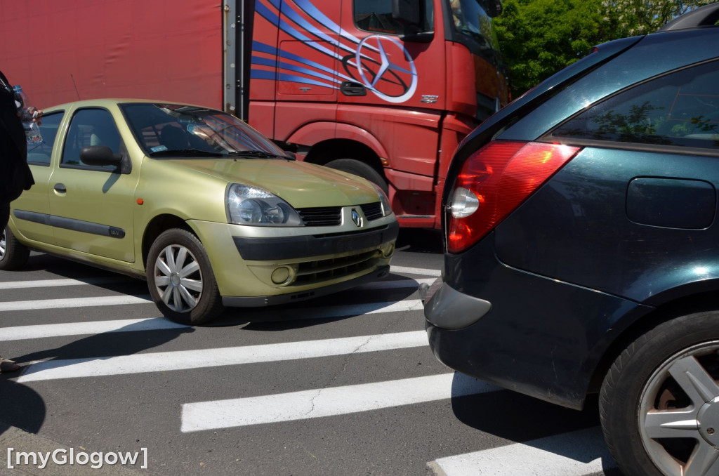 Chciał podziękować, wyszedł karambol w Głogowie