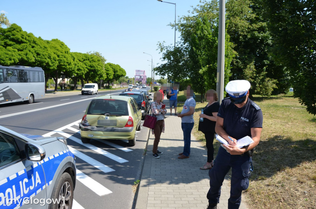Chciał podziękować, wyszedł karambol w Głogowie