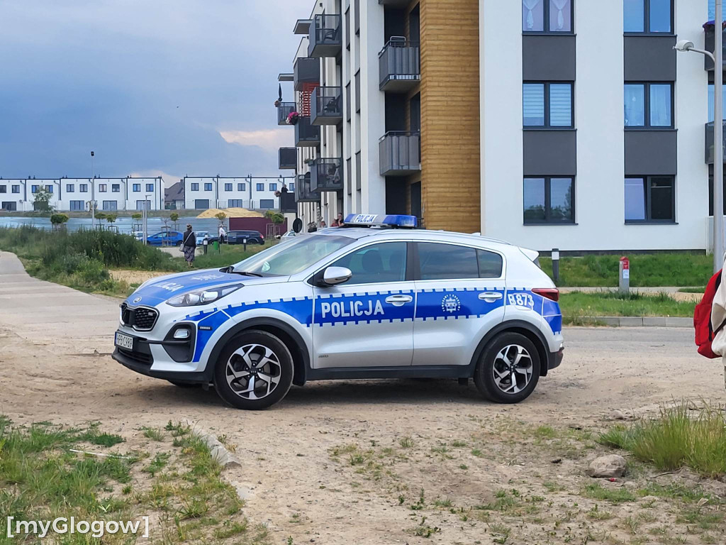Pożar nieużytków na Piastowie