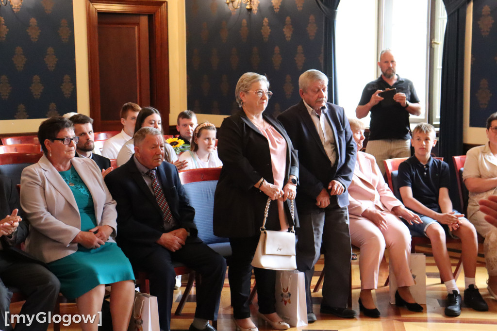 Jubileuszu gratulowali wójtowie gmin i prezydent