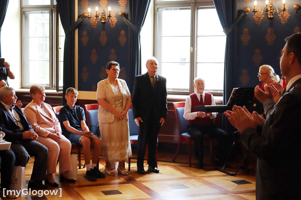 Jubileuszu gratulowali wójtowie gmin i prezydent
