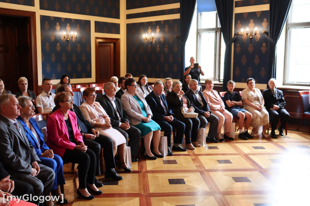 Jubileuszu gratulowali wójtowie gmin i prezydent