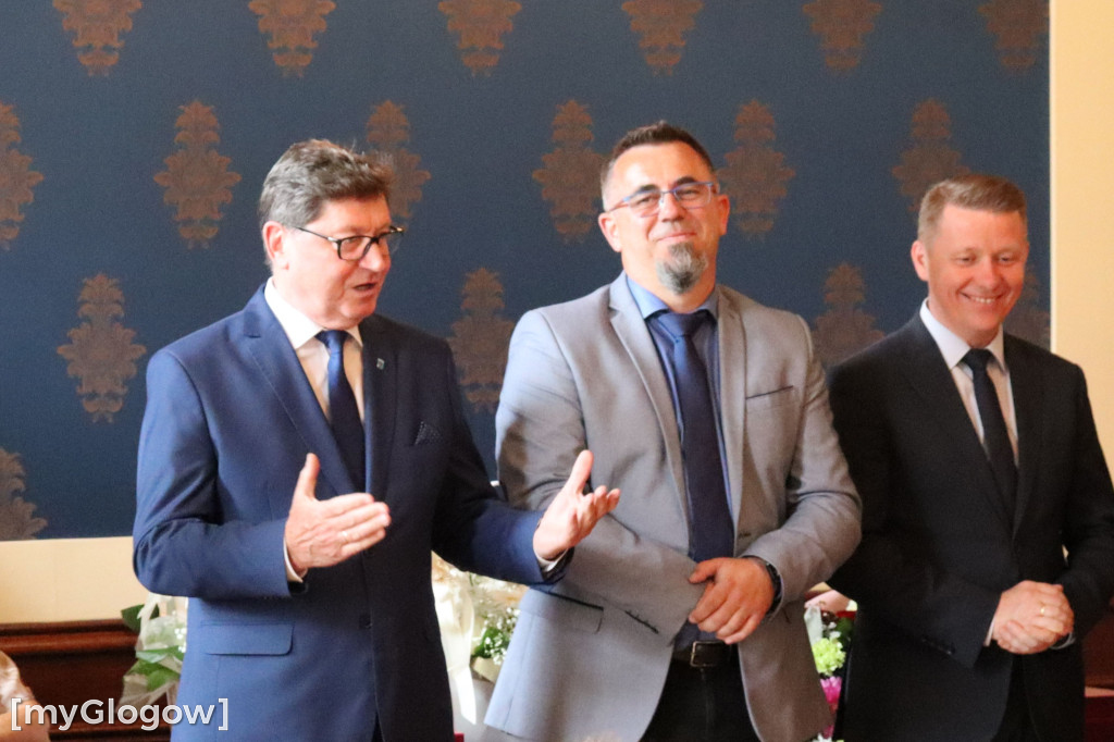 Jubileuszu gratulowali wójtowie gmin i prezydent