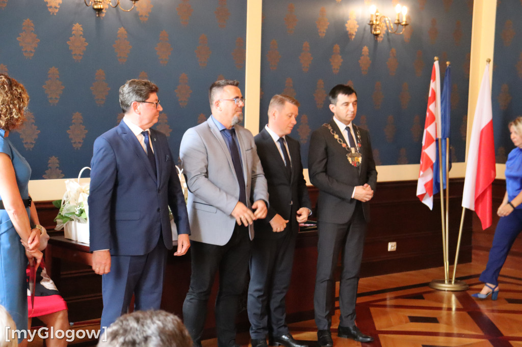 Jubileuszu gratulowali wójtowie gmin i prezydent