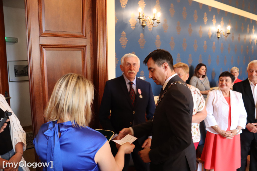 Jubileuszu gratulowali wójtowie gmin i prezydent