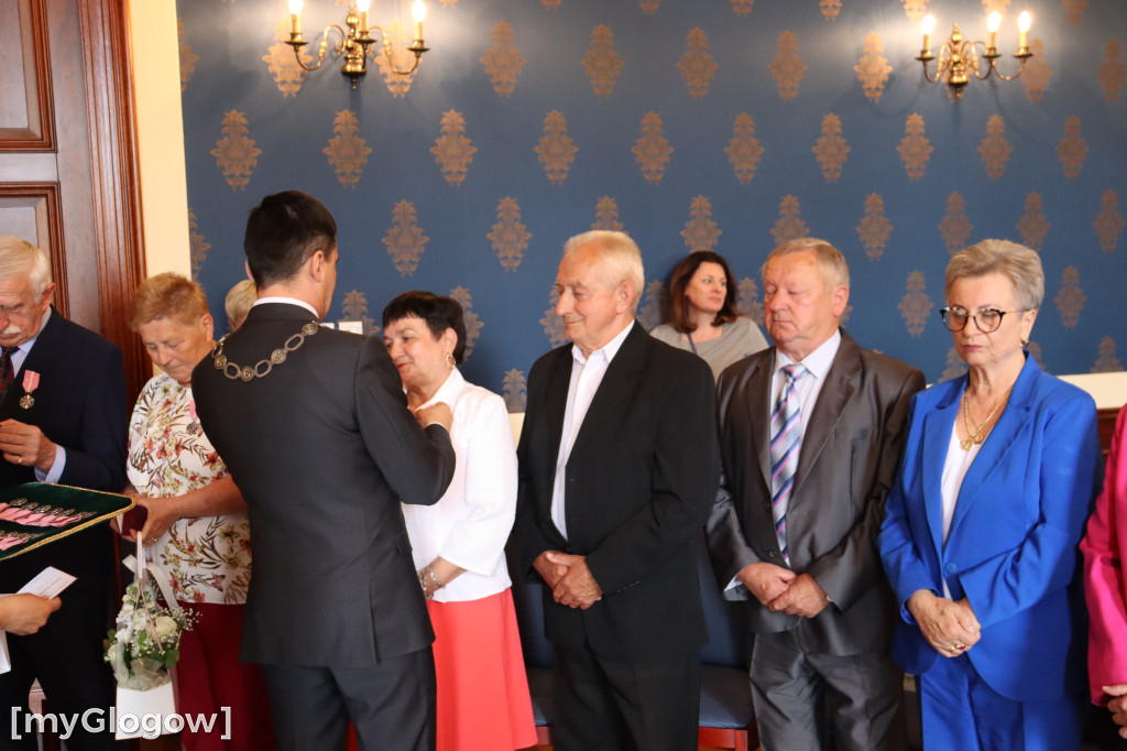 Jubileuszu gratulowali wójtowie gmin i prezydent