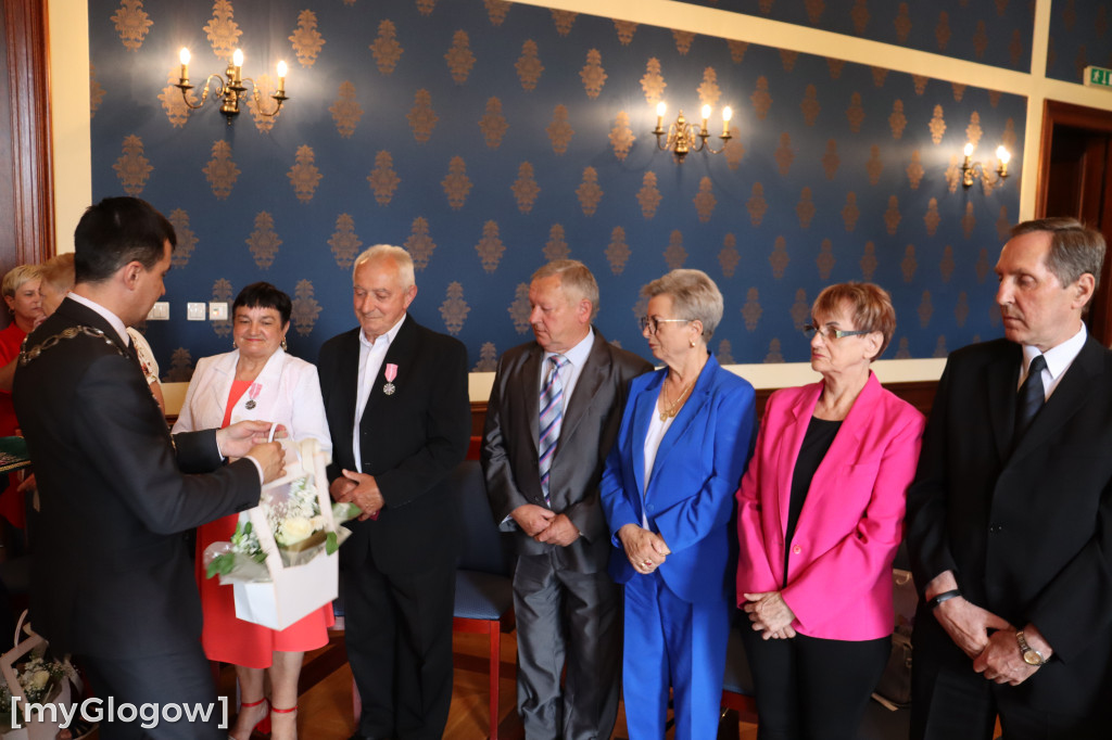 Jubileuszu gratulowali wójtowie gmin i prezydent