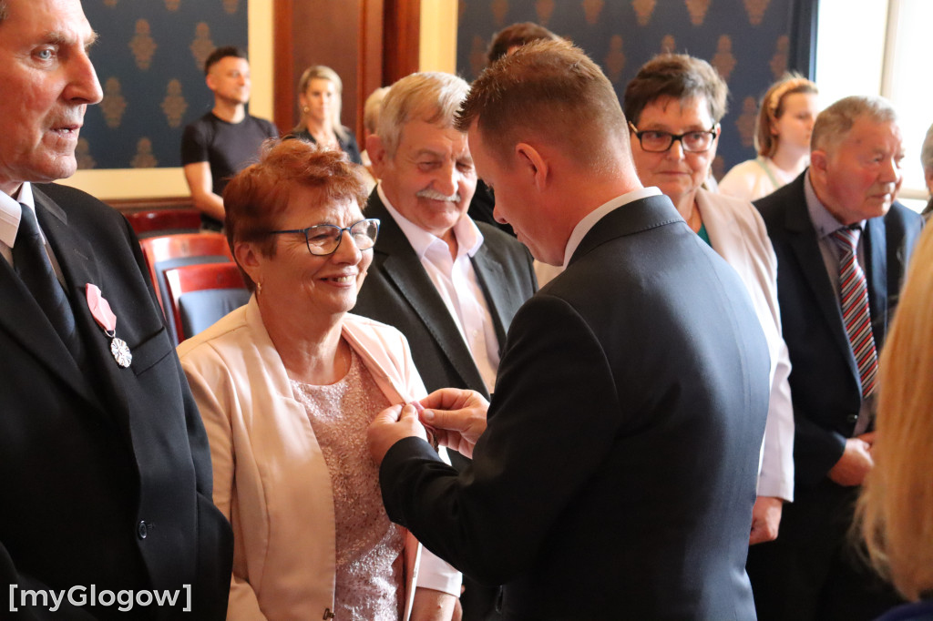 Jubileuszu gratulowali wójtowie gmin i prezydent