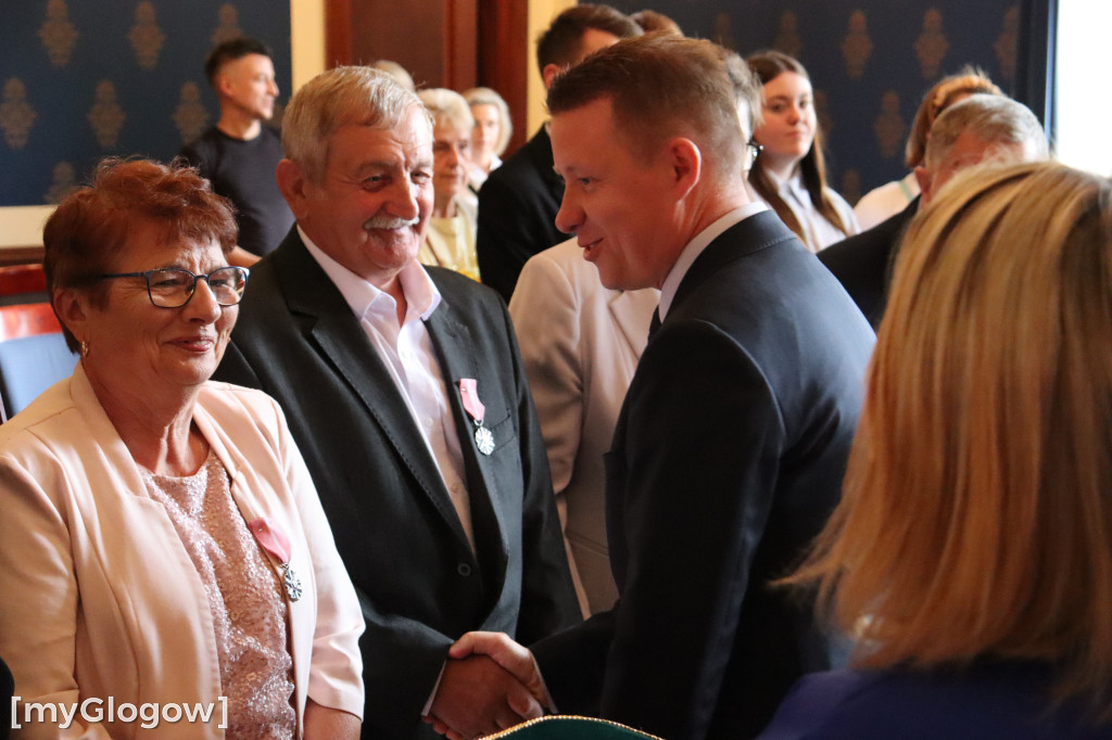 Jubileuszu gratulowali wójtowie gmin i prezydent