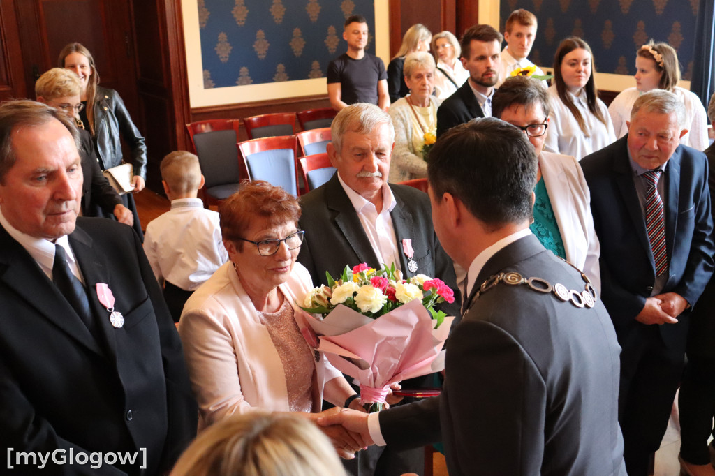 Jubileuszu gratulowali wójtowie gmin i prezydent
