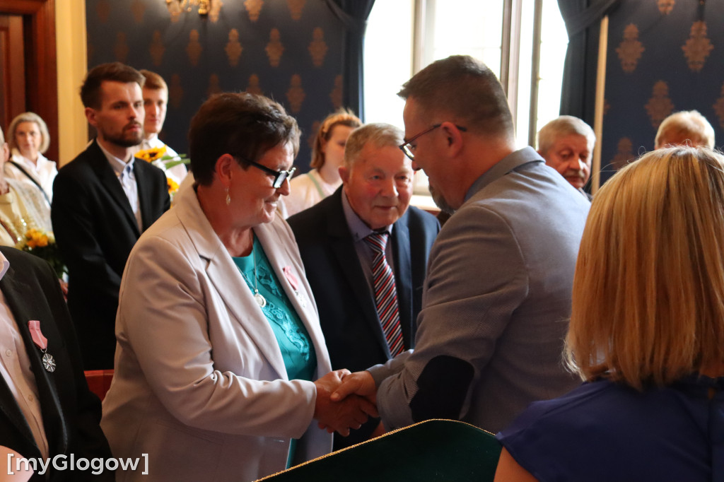 Jubileuszu gratulowali wójtowie gmin i prezydent