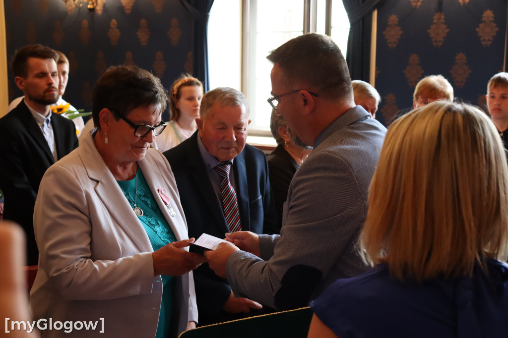 Jubileuszu gratulowali wójtowie gmin i prezydent