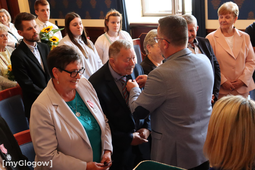 Jubileuszu gratulowali wójtowie gmin i prezydent