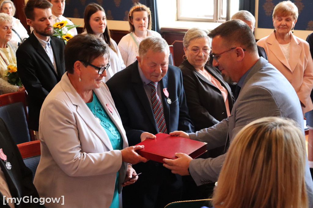 Jubileuszu gratulowali wójtowie gmin i prezydent