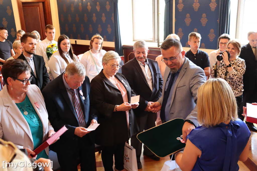 Jubileuszu gratulowali wójtowie gmin i prezydent