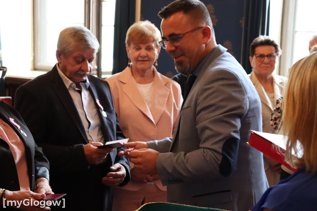 Jubileuszu gratulowali wójtowie gmin i prezydent