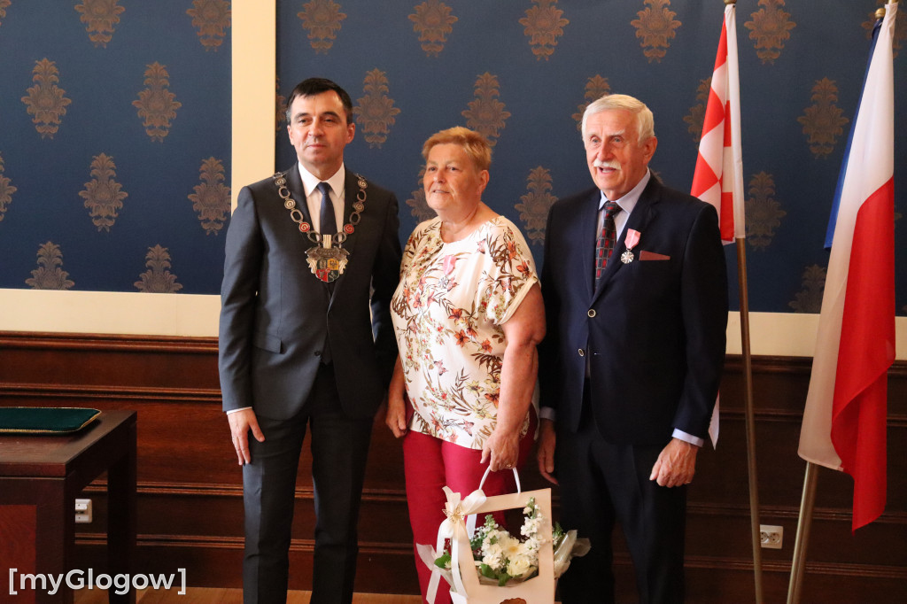 Jubileuszu gratulowali wójtowie gmin i prezydent