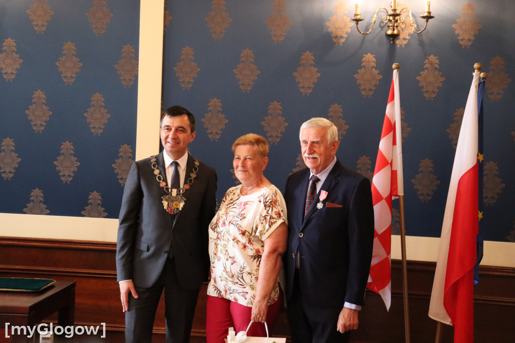 Jubileuszu gratulowali wójtowie gmin i prezydent
