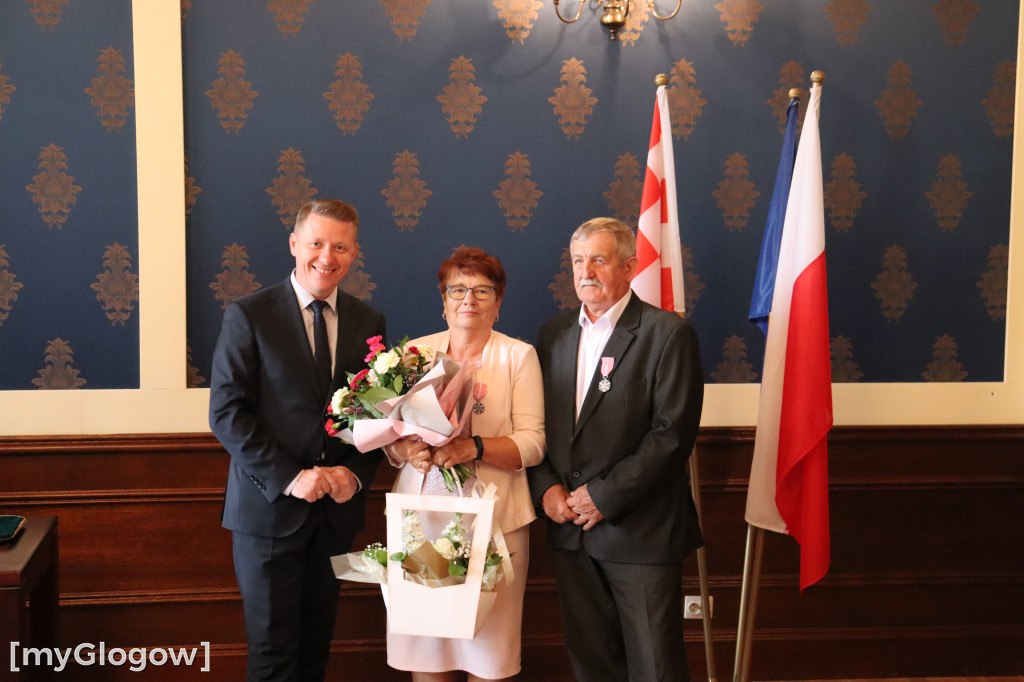 Jubileuszu gratulowali wójtowie gmin i prezydent