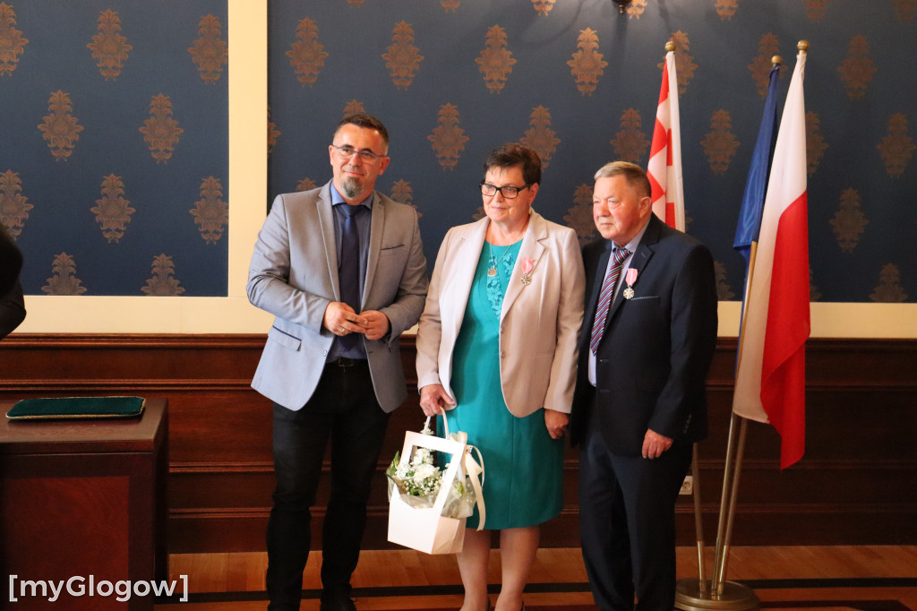 Jubileuszu gratulowali wójtowie gmin i prezydent