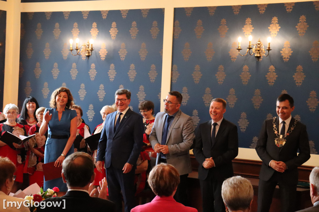 Jubileuszu gratulowali wójtowie gmin i prezydent