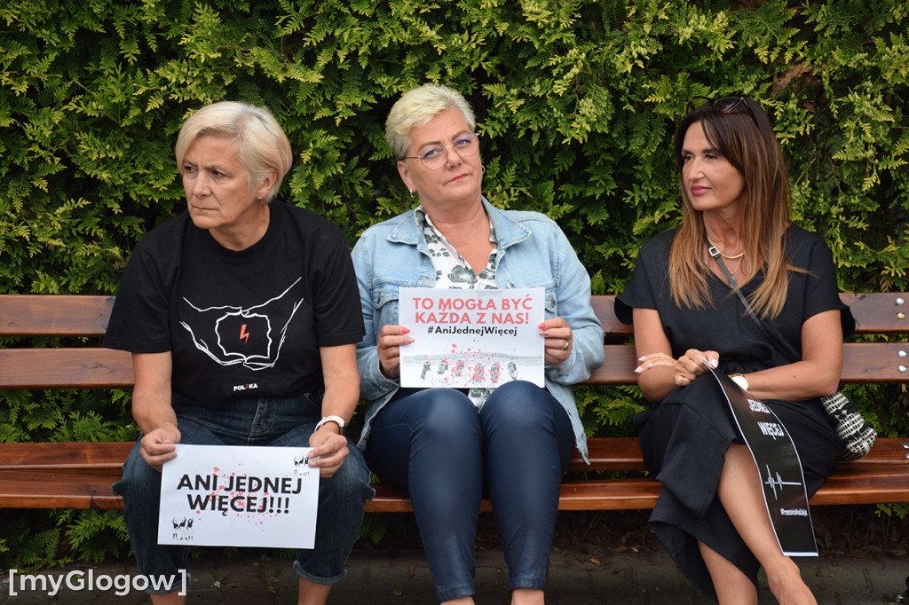 Ani jednej więcej - protest w Głogowie