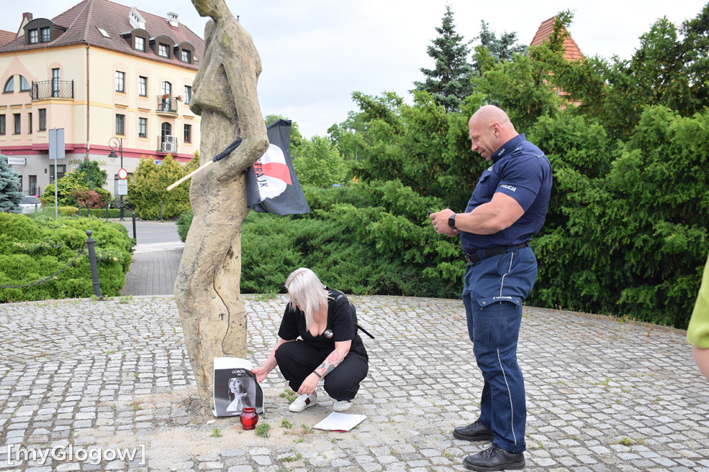 Ani jednej więcej - protest w Głogowie