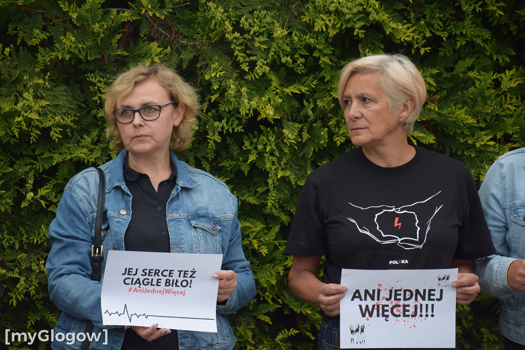Ani jednej więcej - protest w Głogowie