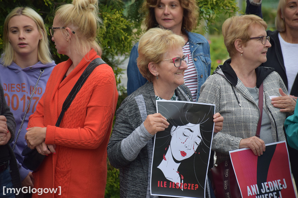 Ani jednej więcej - protest w Głogowie
