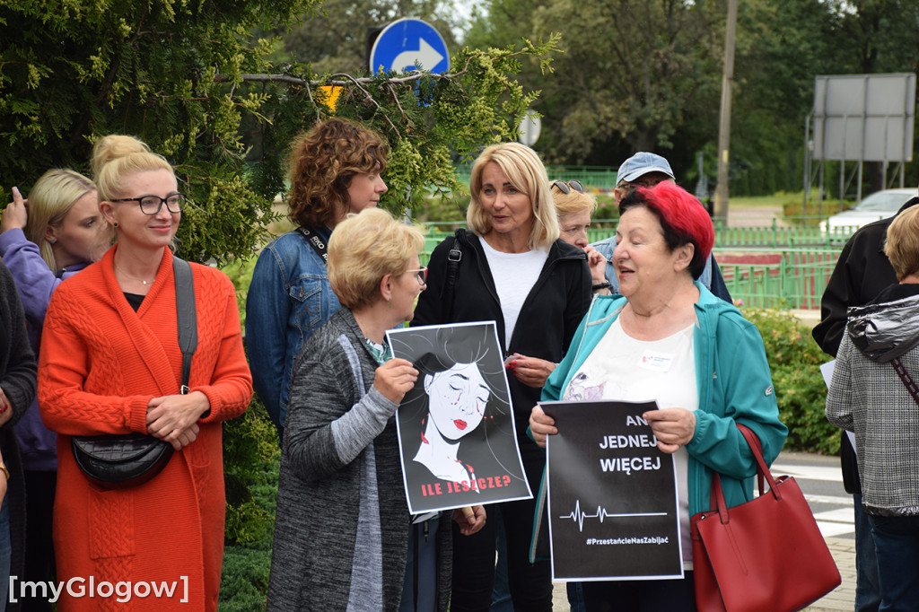 Ani jednej więcej - protest w Głogowie