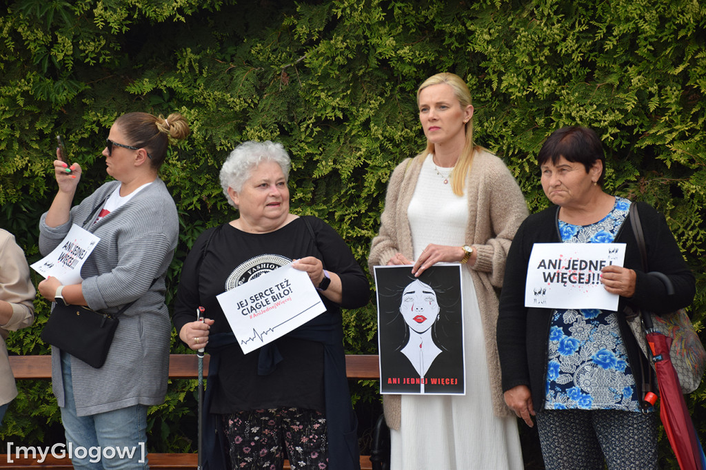 Ani jednej więcej - protest w Głogowie