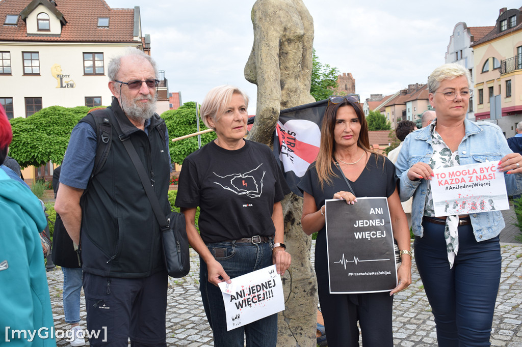 Ani jednej więcej - protest w Głogowie